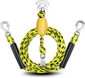 Boat Tow Harness for Tubing, Heavy-Duty 13ft Self Centering Tow Rope Up to 4 Riders with Float Ball, Stainless Steel