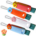 3 in 1 Cup Lid Cleaning Brush, 4PCS Multifunctional Crevice Cleaning Brush for Water Bottle Insulated Cup Tumbler Lid