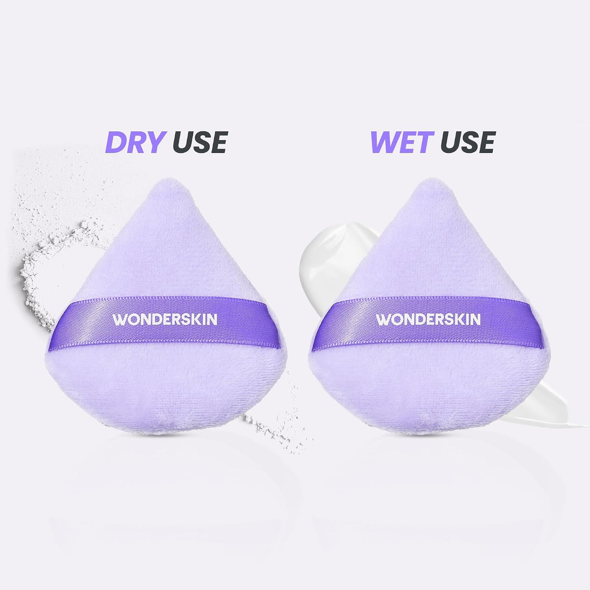 Makeup Puff - Soft Velour Puff for Powder Makeup