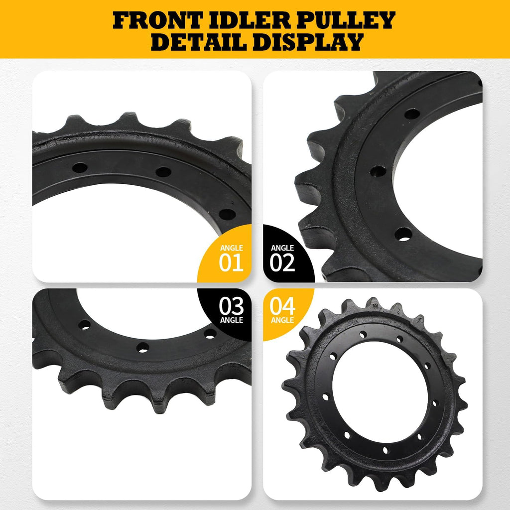 Jecoupoon 2039666 Gear Sprocket Compatible with KX71-3 Mini Excavator