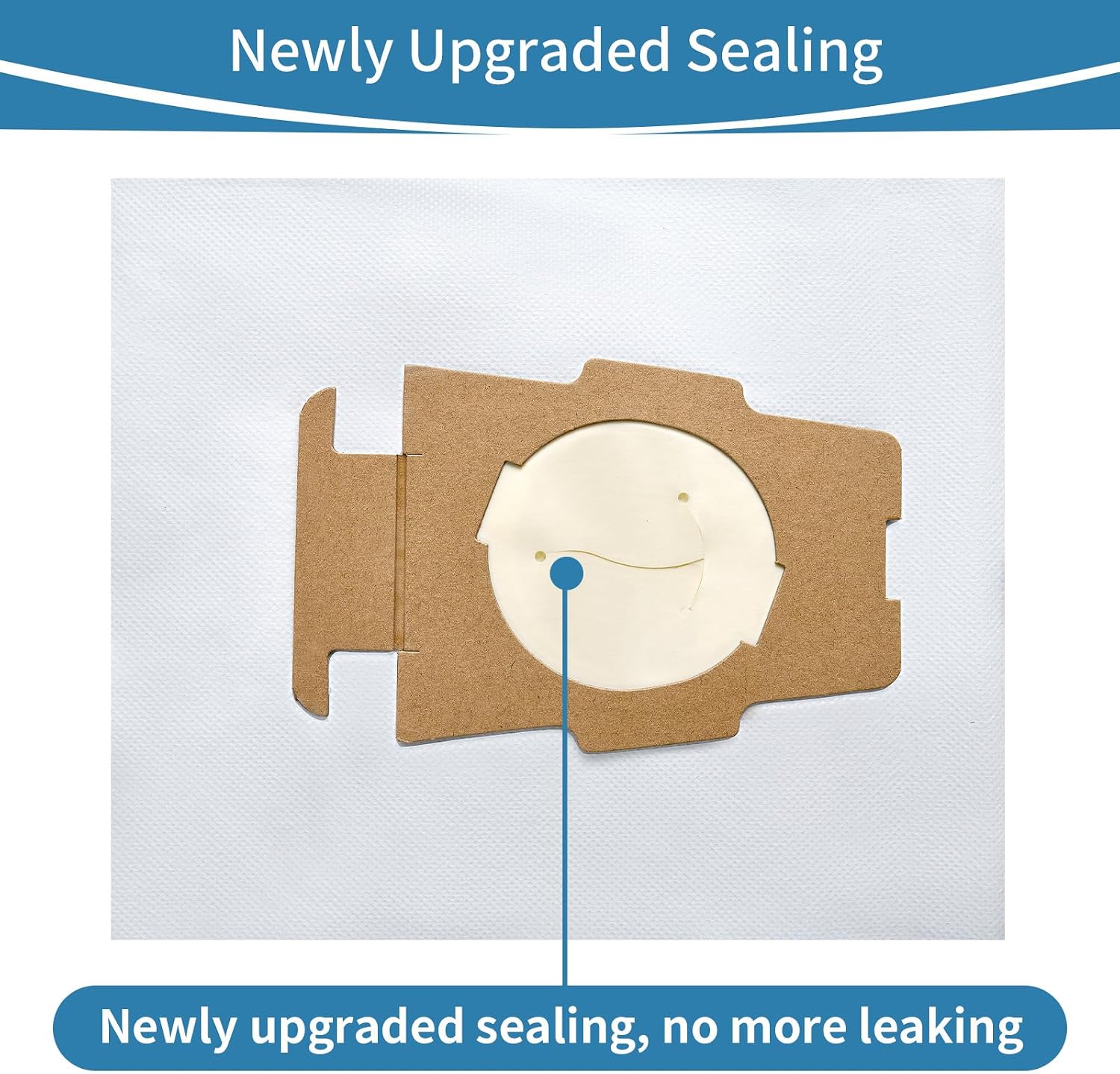 12 Bags + 4 Belts Vacuum Bags Compatible with Kirby Vacuum Cleaner Bags, Solid Cloth Dust Bag Fit All Kirby