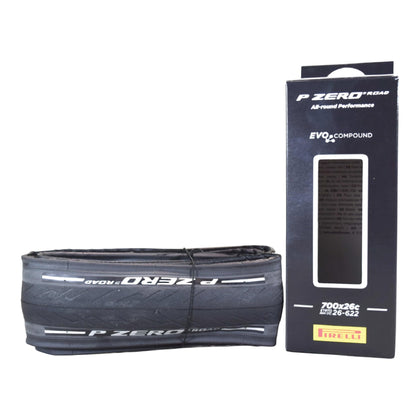 P Zero Road Bike Tire 26-622 (700x26c) - Tube Type Bicycle Tire, Durable All-Round Performance, High Grip, Clincher