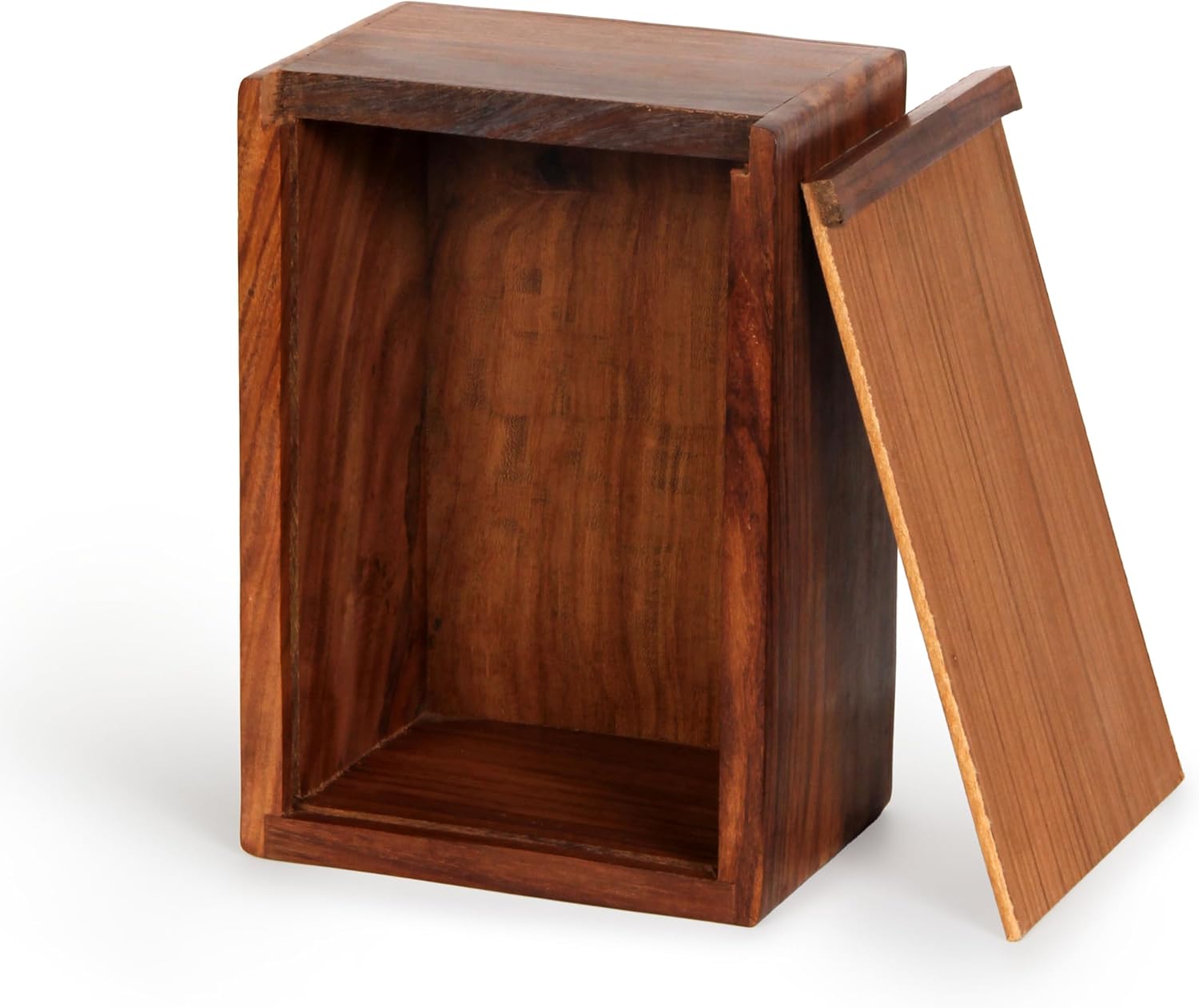 Handmade Wooden Urn Box for Human Ashes, Cremation Funeral Urns Box, Pet Memorial Urns, Decorative Urn, Cat Infant