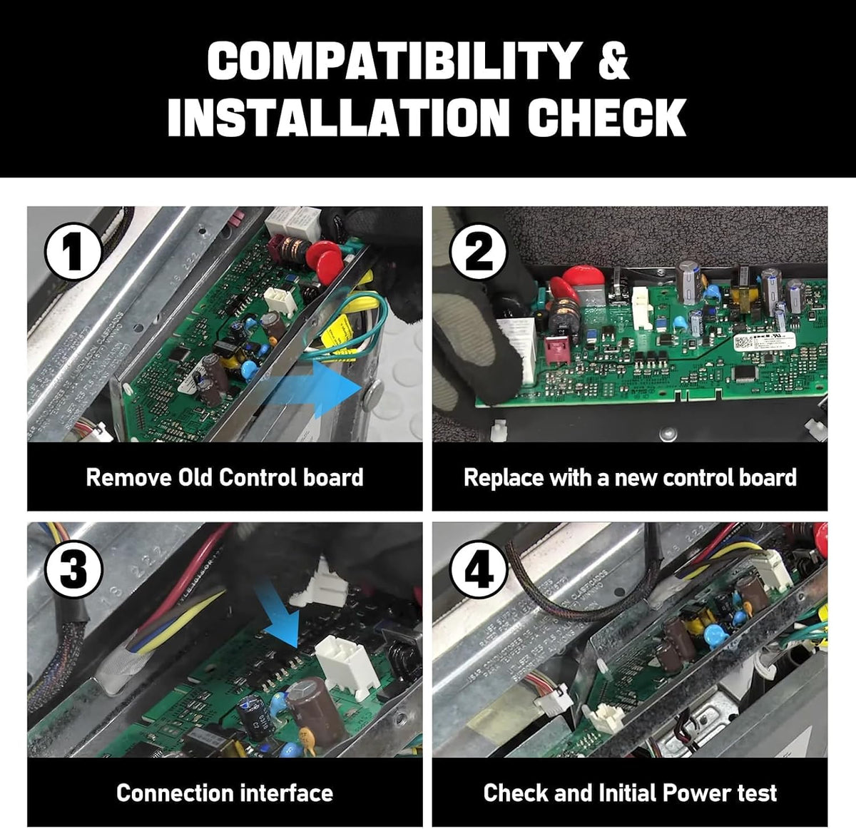 WD21X24901C Dishwasher Control Board Replacement for GE, Hotpoint, Whirlpool, Amana - Replaces WD21X24901, WD21X24901E, WD21X24901R, WD21X24799, WD21X22949