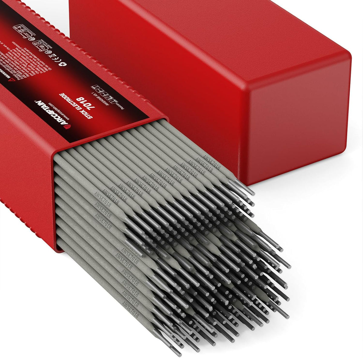 ARCCAPTAIN E7018 Welding Rod 3/32" 10LB Low Hydrogen Carbon Steel Electrode