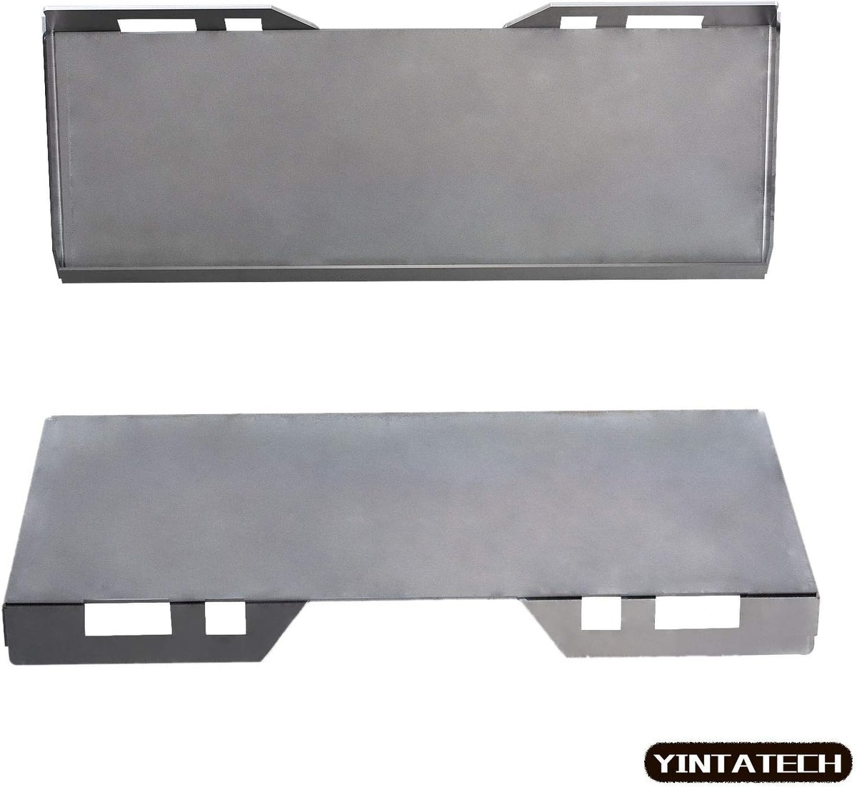 1/4" Universal Quick Attach Mount Plate for Kubota Bobcat Loader | Heavy duty 1/4" steel skid steer attachment plate