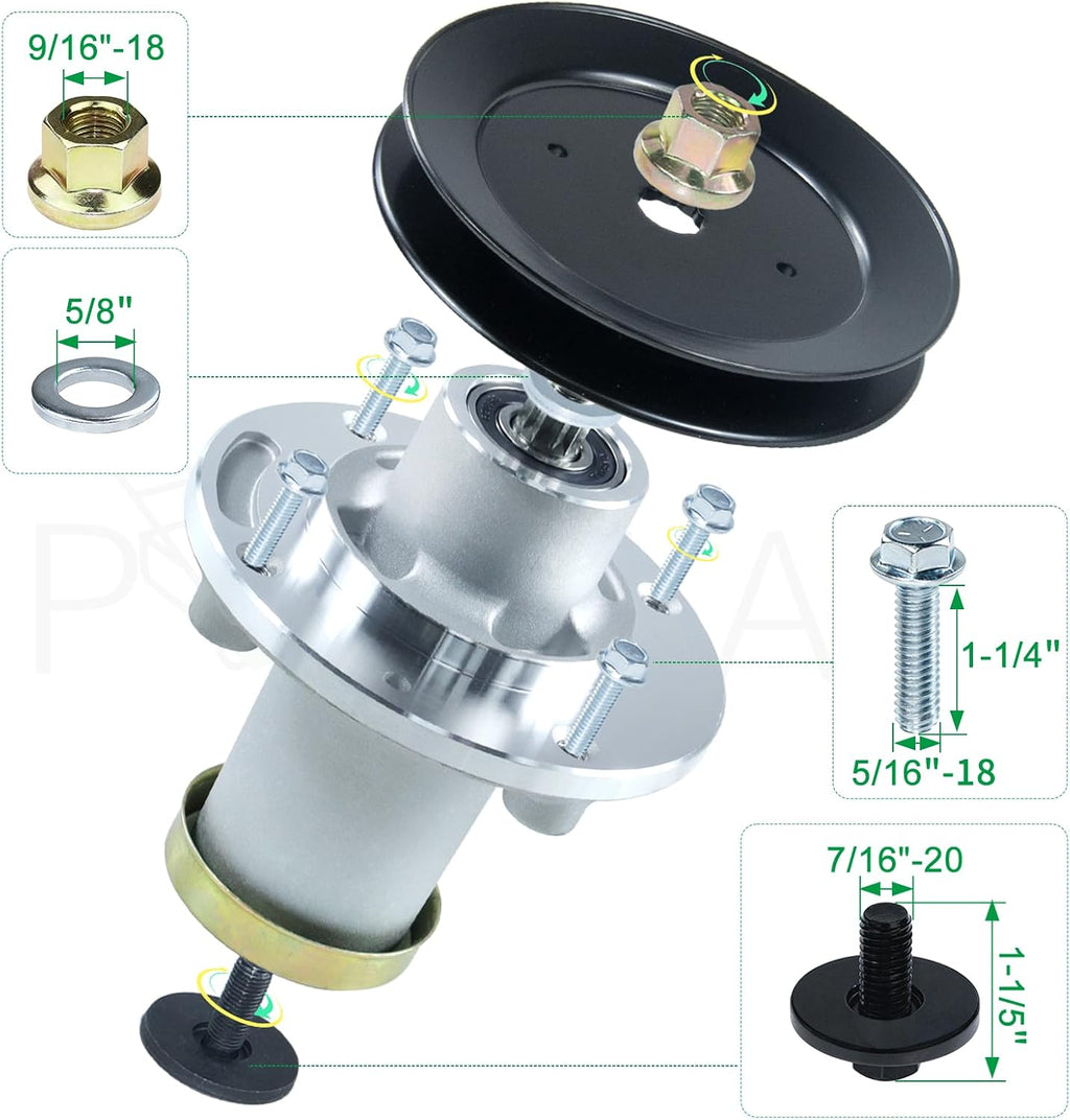 539112170 Spindle Assembly Kit for Husqvarna 48" 52" Mower Decks