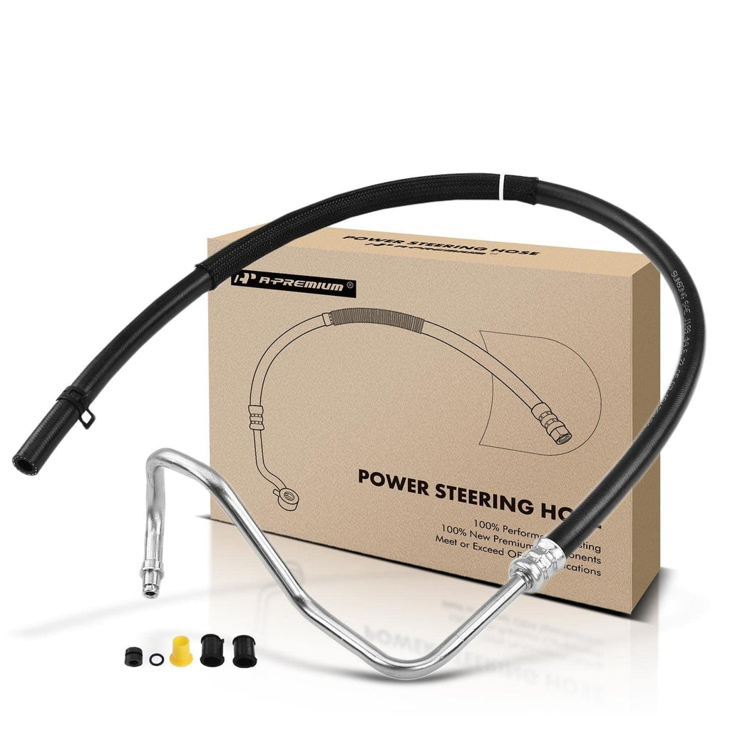 A-Premium Power Steering Return Hose Assembly Compatible with Ford, Mazda