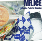 Dry Ice Packs for Shipping, Cut to Any Size, 4 Sheets, Total 96 Cells