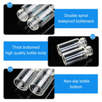 10ml Clear Glass Vials with Screw Caps 20PCS