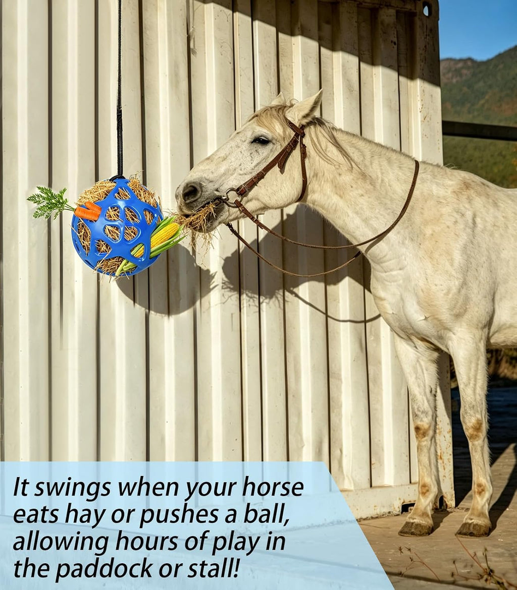 Hay Ball Stall Toy for Horses, Goats & Sheep