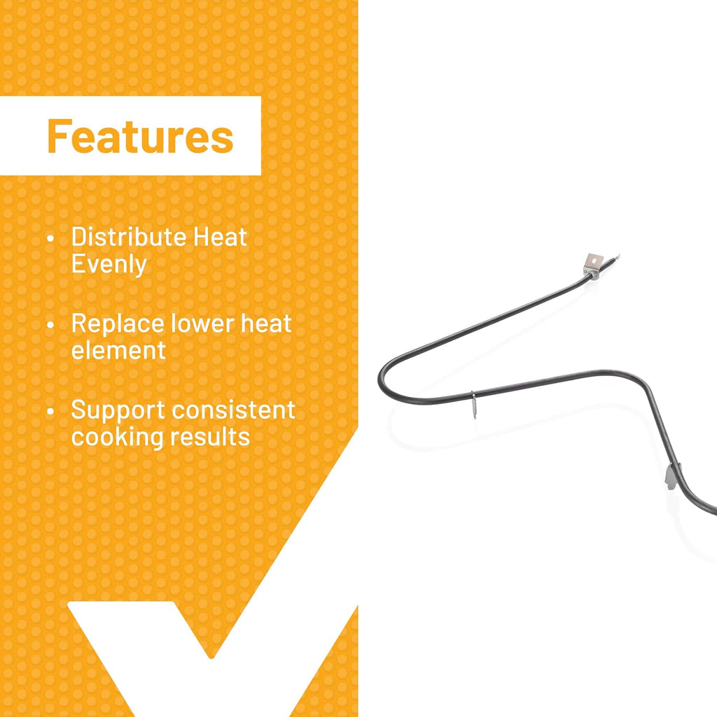 Smart Choice 316075103 Oven Bake Element 4 Pass Compatible with Frigidaire, Compatible with Kenmore and Electrolux Electric Ranges, Replaces 316282600 316075104 AP2125026