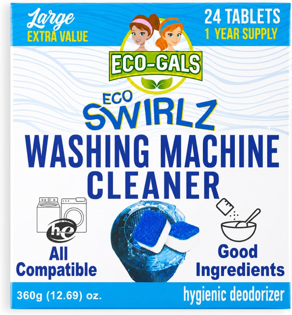 Washing Machine Cleaner and Deodorizer