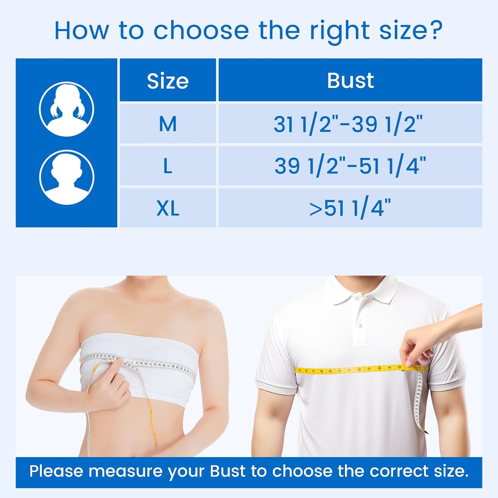 Arm Sling for Sleep, Shoulder Immobilizer for Women & Men, Large