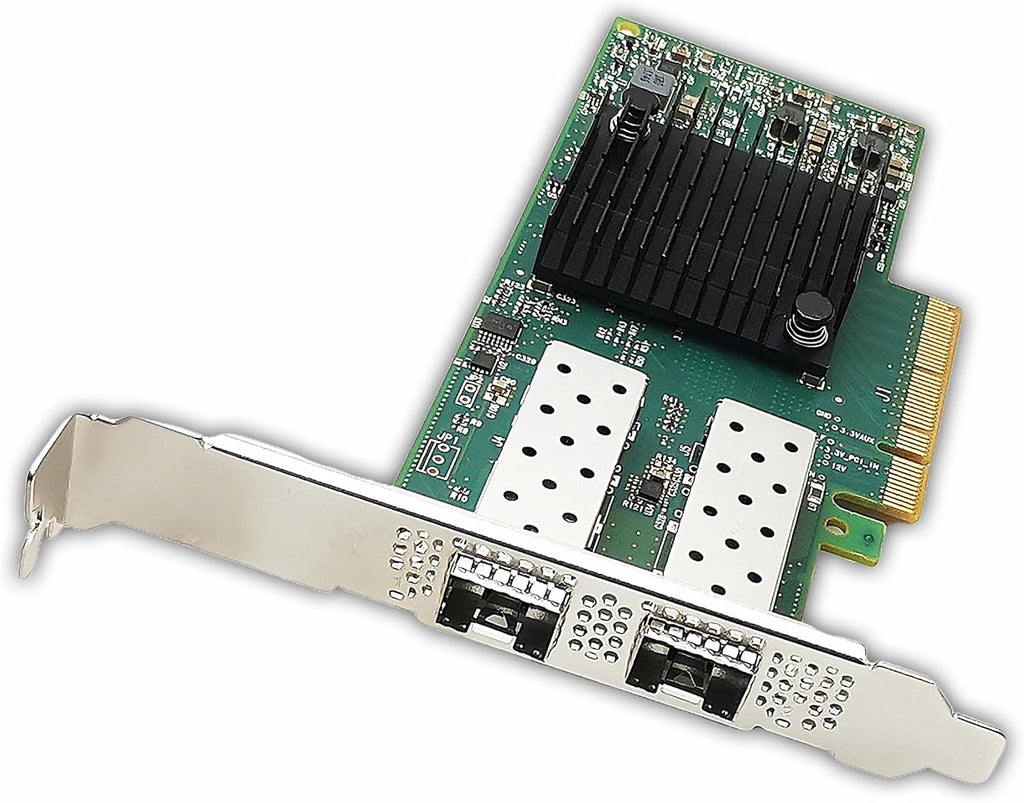 10/25GbE PCIE x8/x16 Ethernet Adapter Dual SFP28 Port with Mellanox ConnectX4 Lx MCX4121A-ACAT Chipset, 25gigabit Network Server Card Support Windows/Linux/VMare/OFED