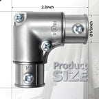1/2" 90 Degree Inside Corner Pull-Elbow, EMT Fitting, 5 Pack