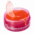 Blemish Care Eye Patches with Hyaluronic Acid, 90 Count | Dark Circles, Puffiness, Forehead & Smile Lines, Bulgarian