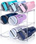 Stackable Water Bottle Organizer for Stanley 40 oz Tumbler, Water Bottle Holder for Cabinet, Pantry Kitchen