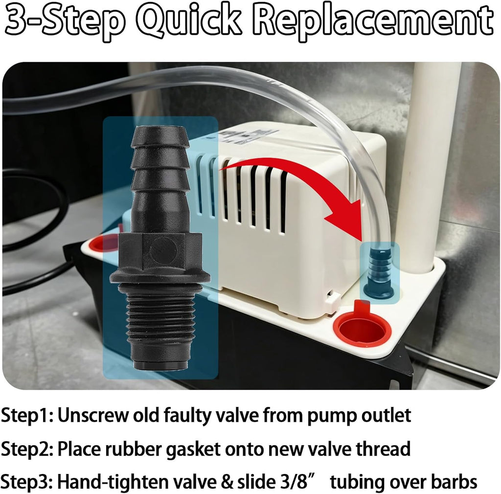 Condensate Pump Check Valve for Little Giant
