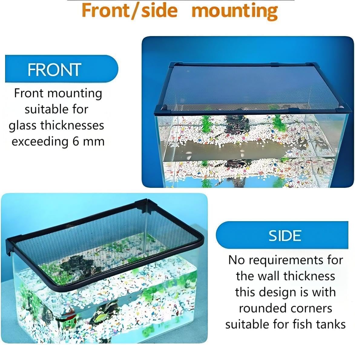 Magnetic Fish Tank lid Cover Keep Fish from Jumping Out