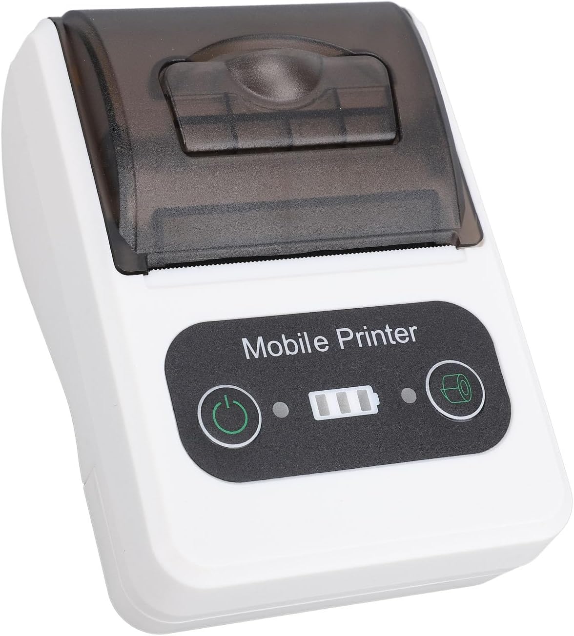 Portable 80mm Thermal Receipt Printer with WiFi Connectivity, Auto- Label & Ticket Printing for Business, Inkless