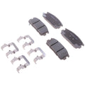 ACDelco Silver 14D1275CHF2 (19429888) Ceramic Rear Disc Brake Pad Kit with Clips