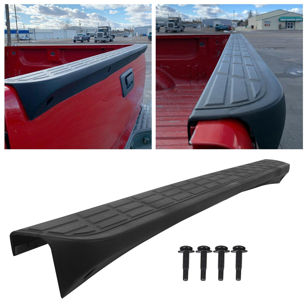 Tailgate Cap Top Protector Compatible with 2007-2014 Chevy GMC