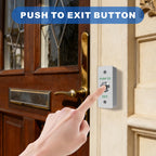 UHPPOTE Momentary Toggle Push to Exit Button Switch NO/COM Contact