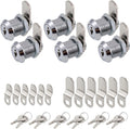 Cabinet Cam Lock, 5/8 Inch Keyed Alike Cam Locks Secure File Drawer Door Mailbox Tool Box Dresser RV Cylinder