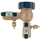 Watts 1" Bronze Freeze Resistant Pressure Vacuum Breaker, Quarter Turn Shutoff, Tee Handles