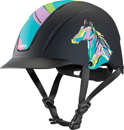 Spirit Duratec Full Coverage Horse Riding Helmet, Adjustable Fit