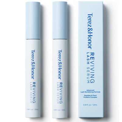 REviving Lash Serum - Korean Vegan PDRN Lash Growth for Longer, Fuller, Healthier Lashes – Peptide & Biotin Lash