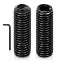 10Pcs Cup Point Socket Set Screws-M12-1.75x40 Carbon Steel