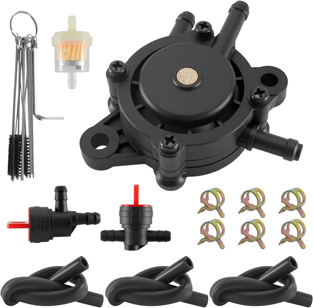 597338 Fuel Pump Kit Fit for B&S Kohler Kawasaki MTD Cub Cadet 691034