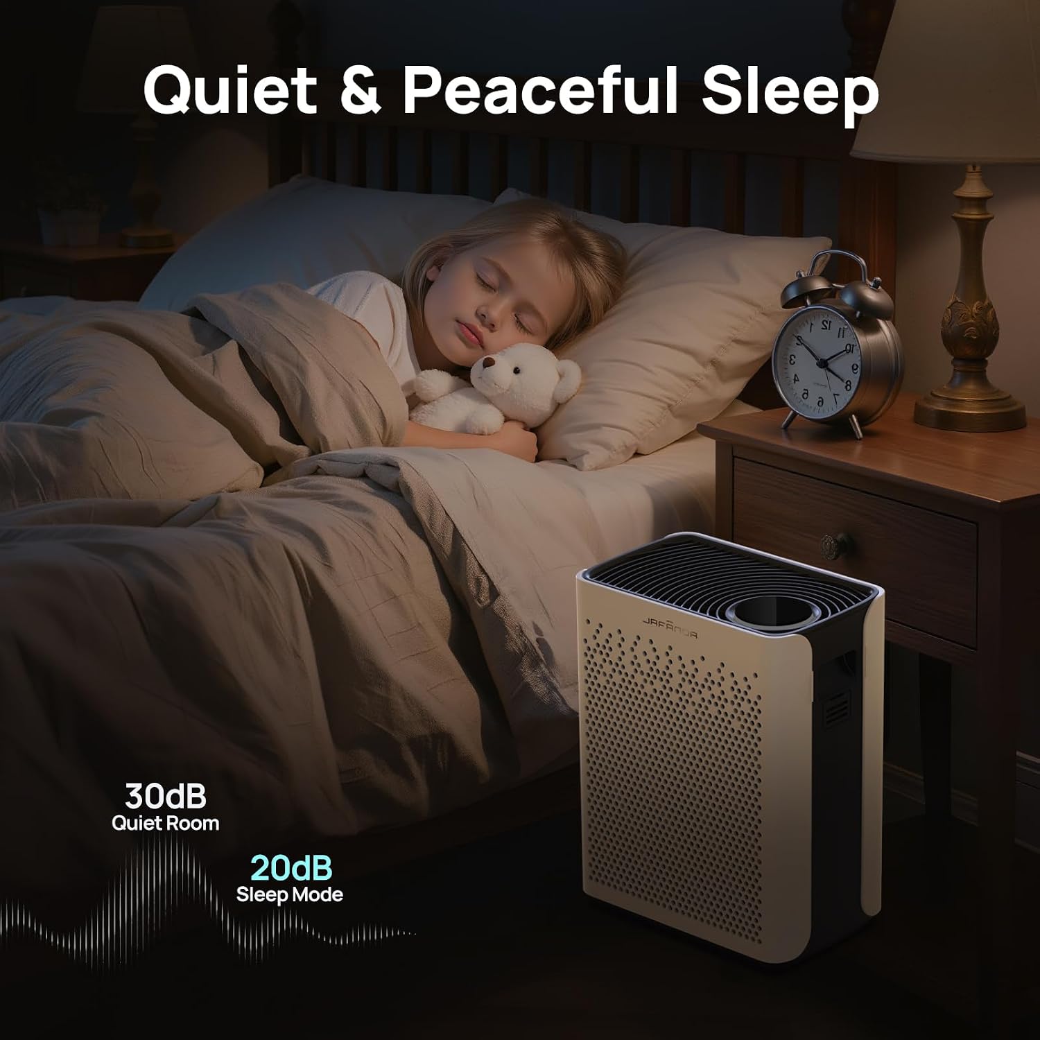Air Purifiers for Home Large Room up to 1015Ft² - HEPA Air Purifier for Bedroom with Washable Pre Filters & AHAM