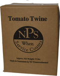 NPS Tomato Tying Twine - 3 Pound Roll in Box - Multi-Purpose White Twine - 6300 feet