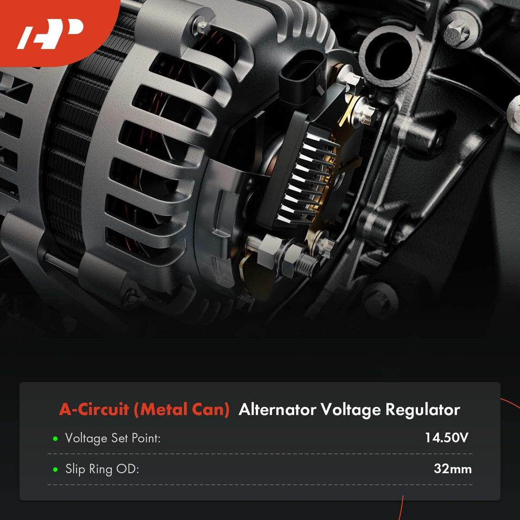 A-Premium 14V Alternator Voltage Regulator Compatible with Fiat