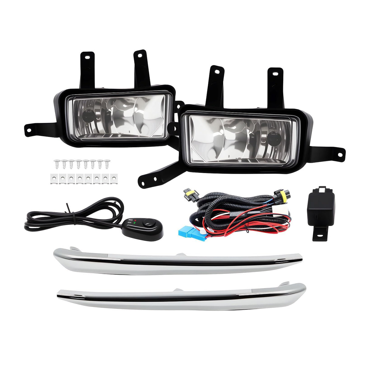 Fog Light Assembly Compatible with Suburban/Tahoe 2015-2020