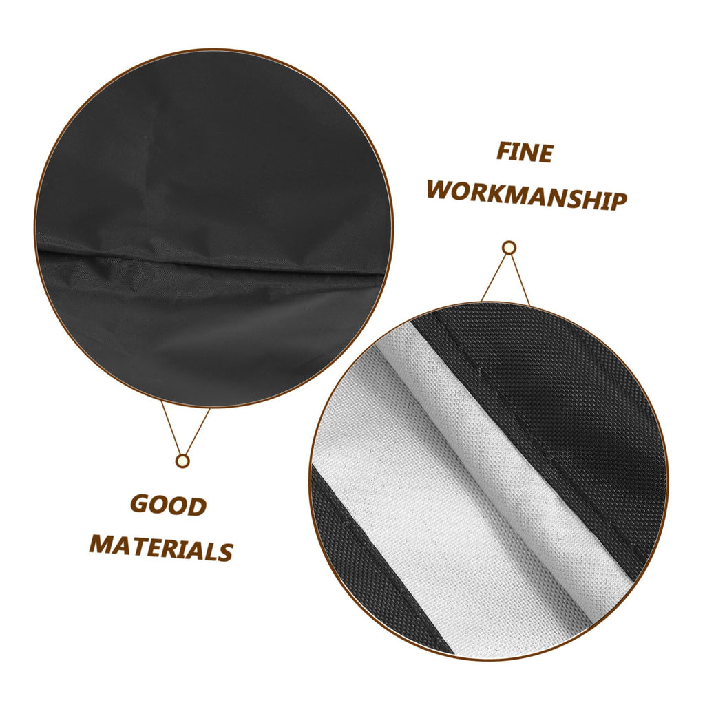Polyester Ice Maker Cover for Small Household Machines, Black