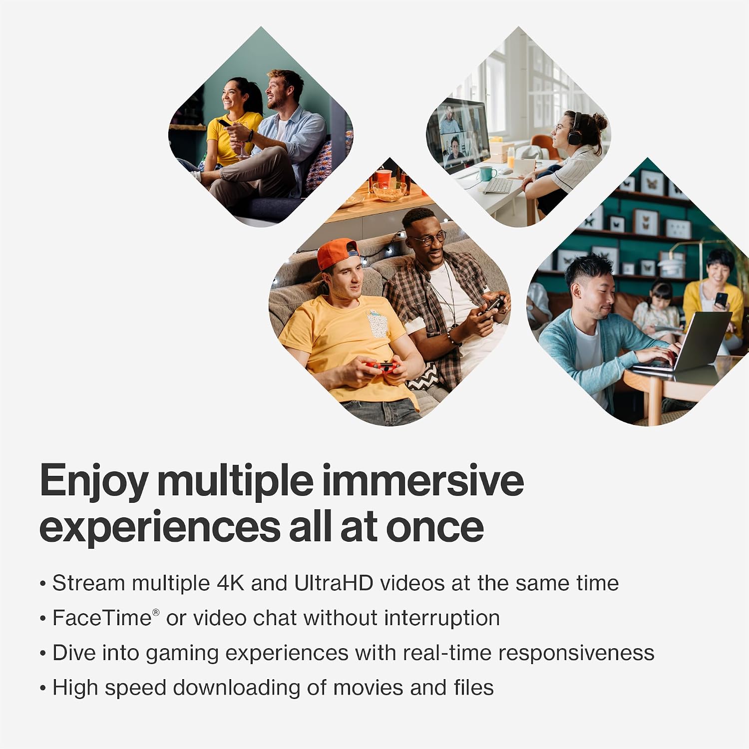 Multi-gig Micro Mesh WiFi 6 Router | Connect 100+ Devices | 2,000 Sq Ft Coverage | 3.0 Gbps Speeds | No App Required