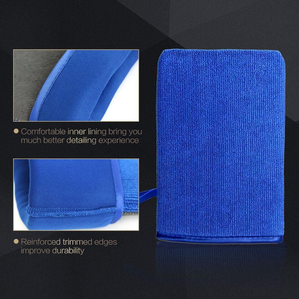 Clay Mitt, AutoCare Fine Grade Clay Bar Mitt Surface Prep Mitt Finish for Car Detailing Alternative Novel Detailing