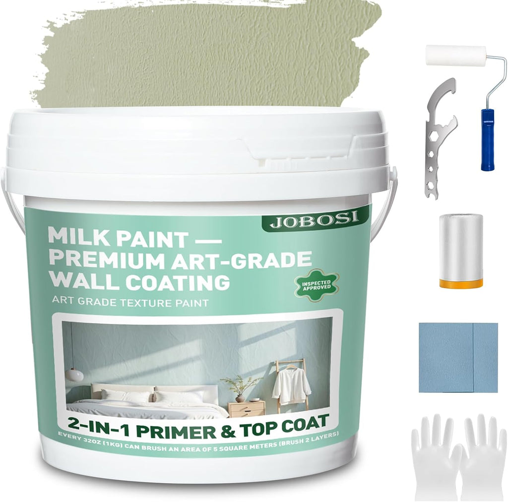 Interior Wall Paint，1 Gallon Paint For Wall，Interior Wall Paint （Cyan） For Interior And Exterior Use - Weather, Paint