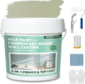 Interior Wall Paint，1 Gallon Paint For Wall，Interior Wall Paint （Cyan） For Interior And Exterior Use - Weather, Paint