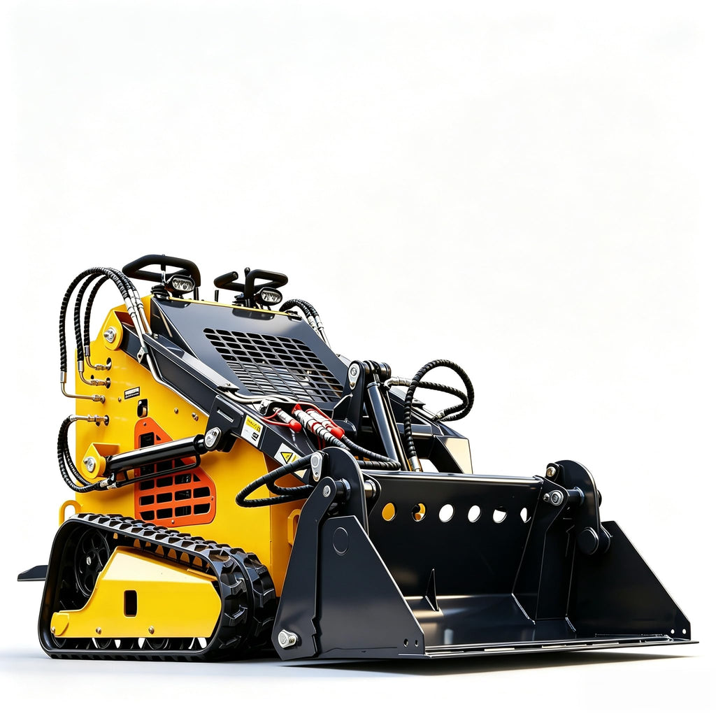 DS380D Compact Track Mini Skid Steer Loader, 24HP RATO EPA Gas Engine
