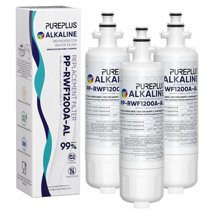 Alkaline ADQ36006101 Replacement for LG LT700P Water Filter 3 Pack