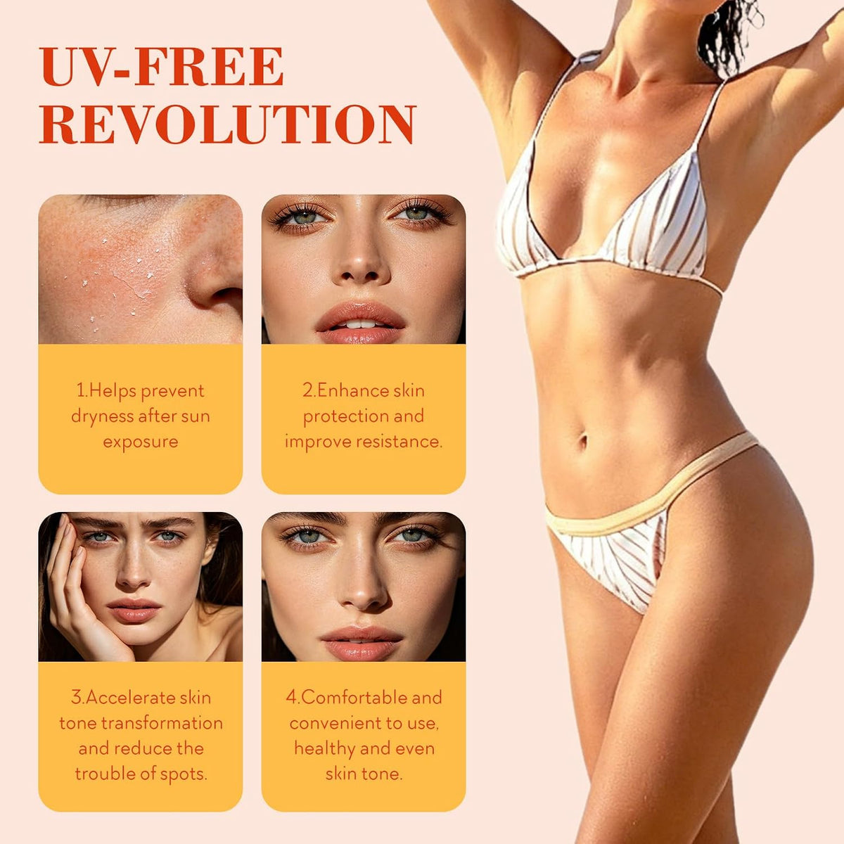 Self Tanning Drops for Face & Body - Glow Drops