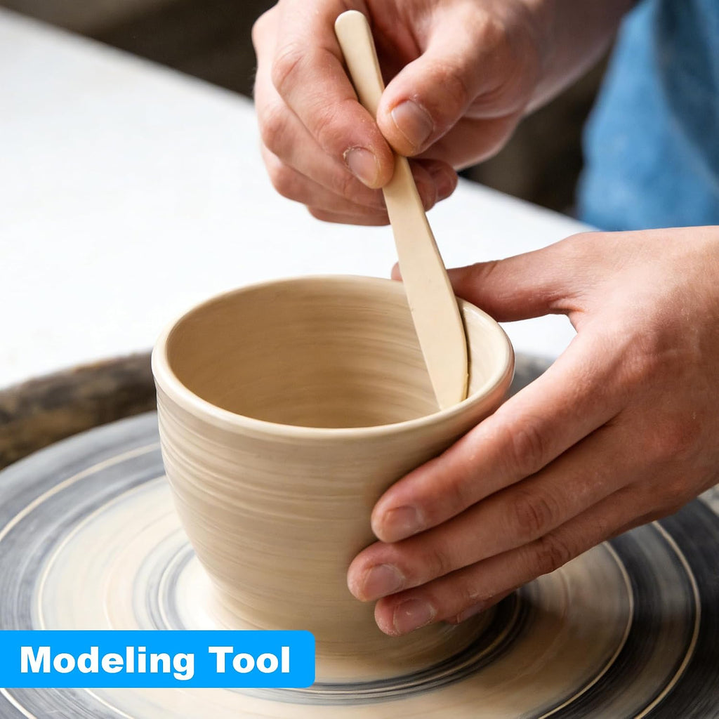 35 PCS Pottery Tools Kit, Professional Ceramic Sculpting, Carving, and Air Dry Clay Kit for All Ages - Includes