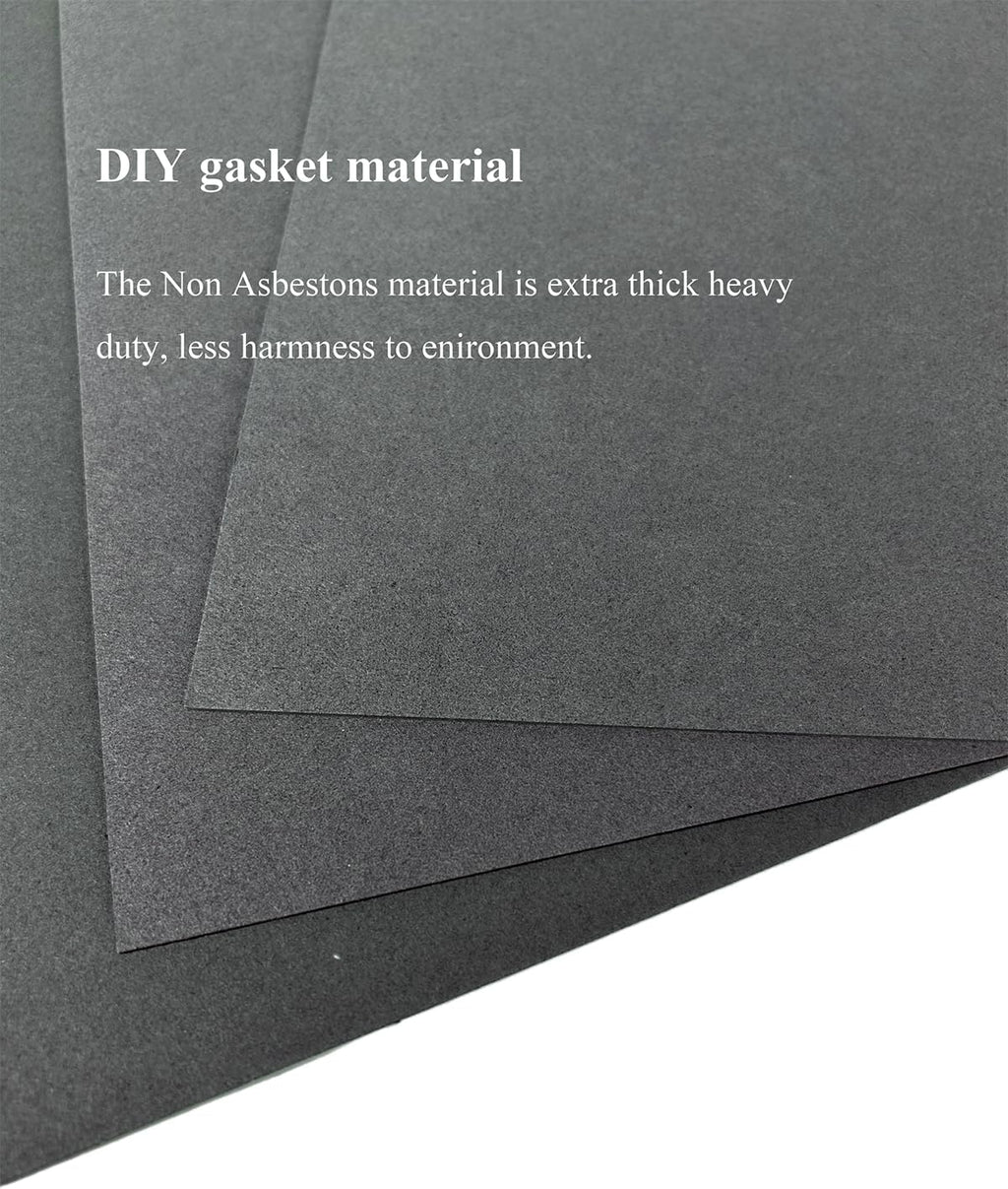 YAMAKATO 3PCS 0.8MM 1MM 1.2MM Non-Asbestos Gasket Material Paper Sheet