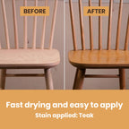 Wood Stain, Water-Based & Fast Drying, Grey