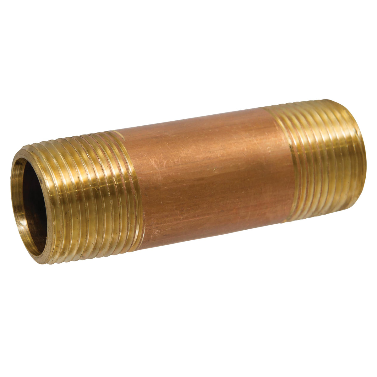 NIBCO Fig No 1911, 1/2 in. 3 in. Balancing BRS Pipe Nipple, Threaded